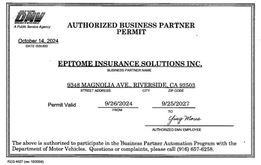 Epitome_Insurance_Solutions_DMV_Permit